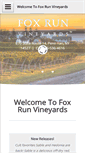 Mobile Screenshot of foxrunvineyards.com